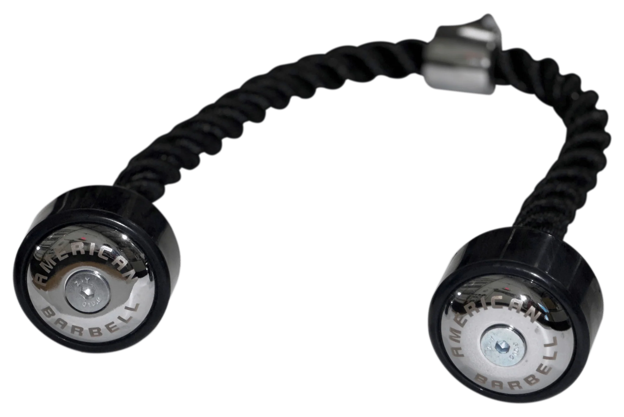 Triceps Press Down Rope Cable Attachment with Rubber Ends
